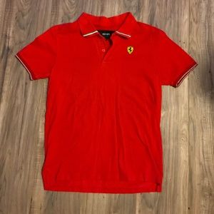 Ferrari authentic M red Polo